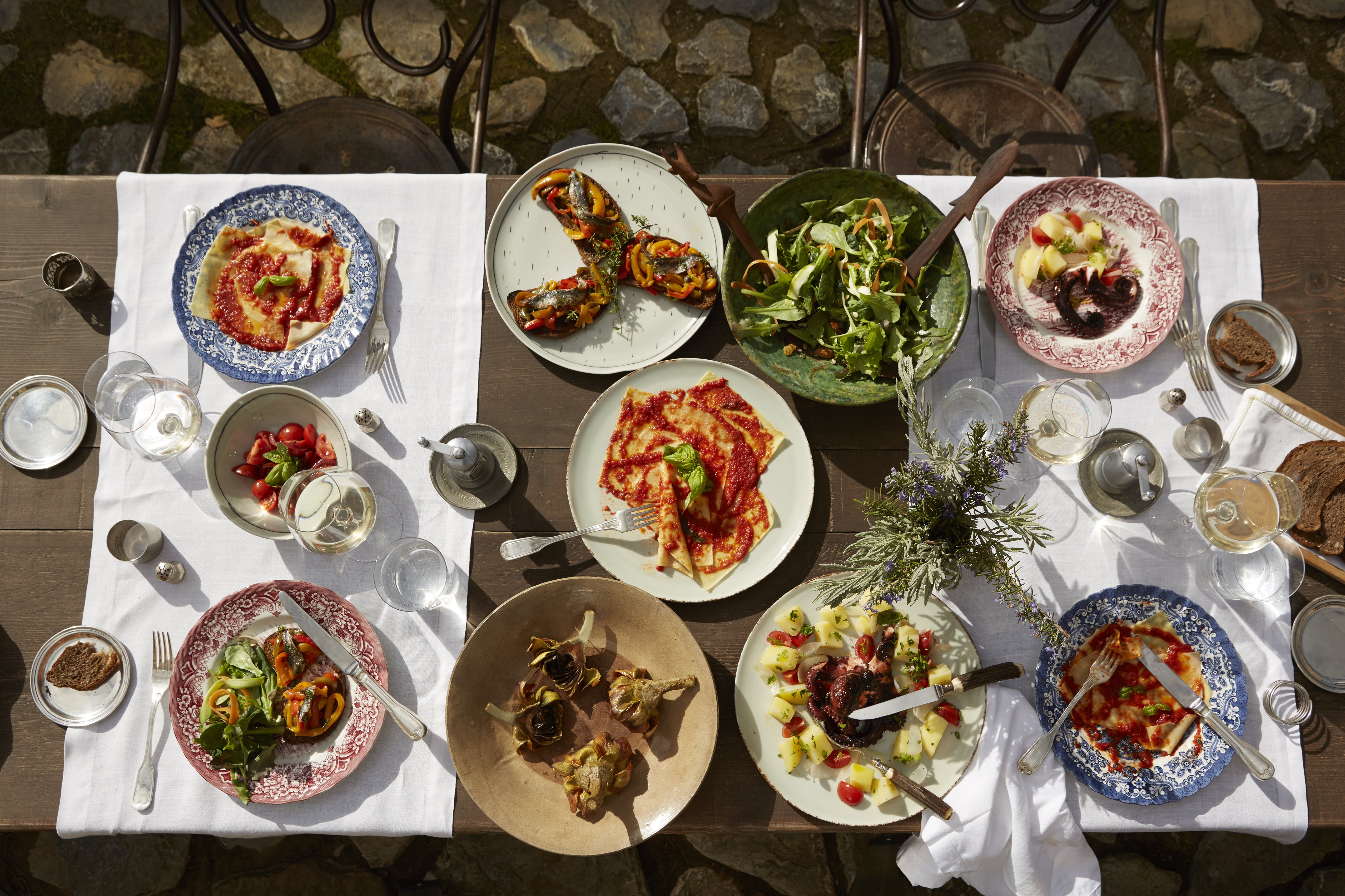 Tables gourmande Toscane - Grazie Gigi