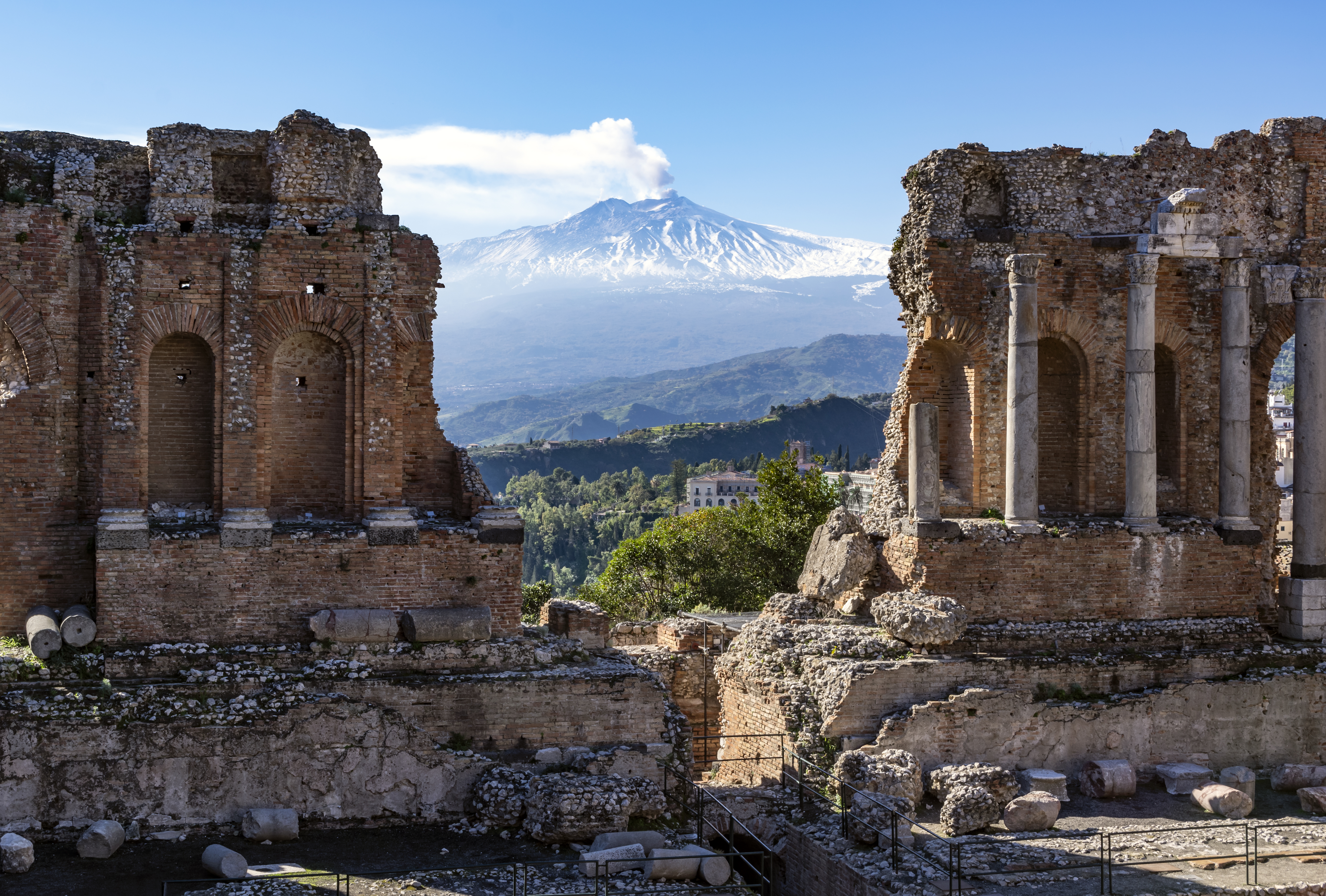 Volcan Etna enneigé - Grazie Gigi