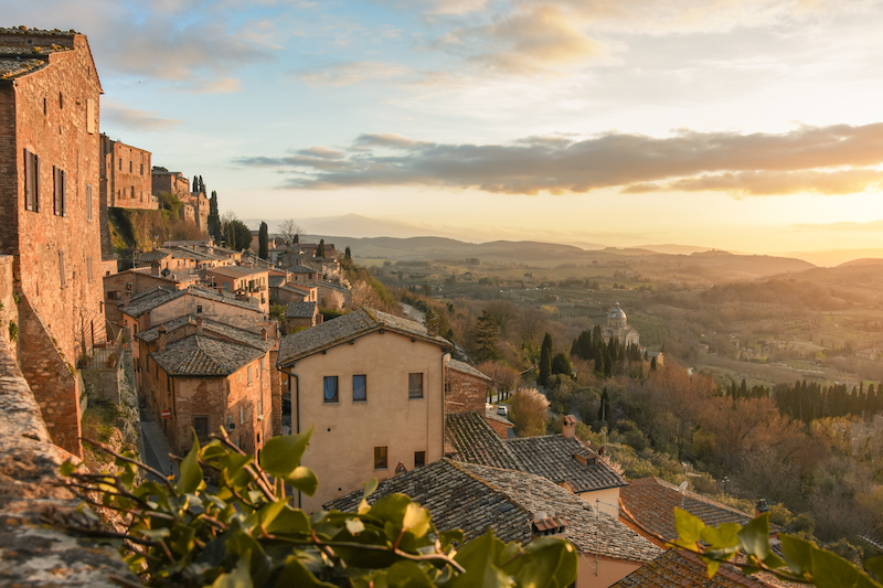 Les paysages vallonés de Toscane - Grazie Gigi