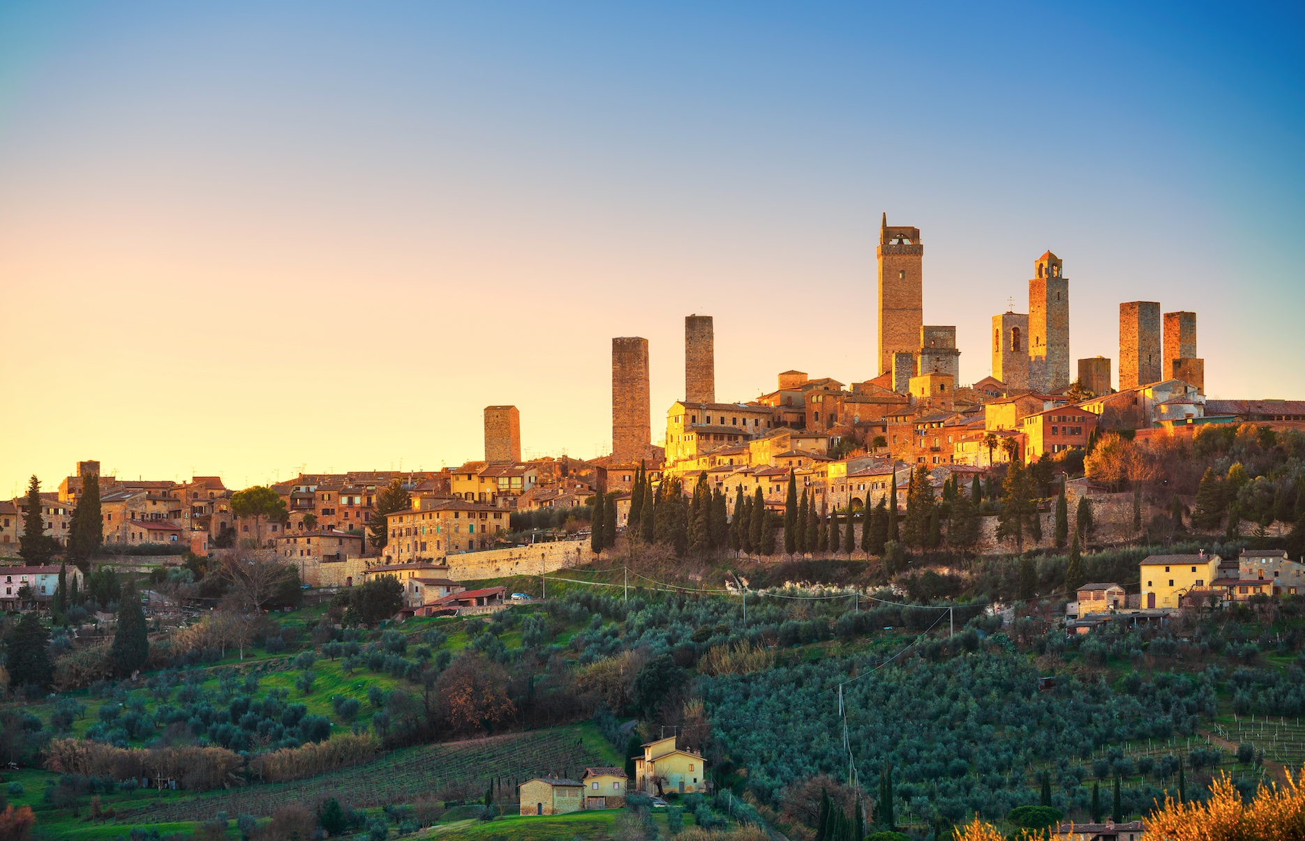 Le charmant village de San Gimignano - Grazie Gigi