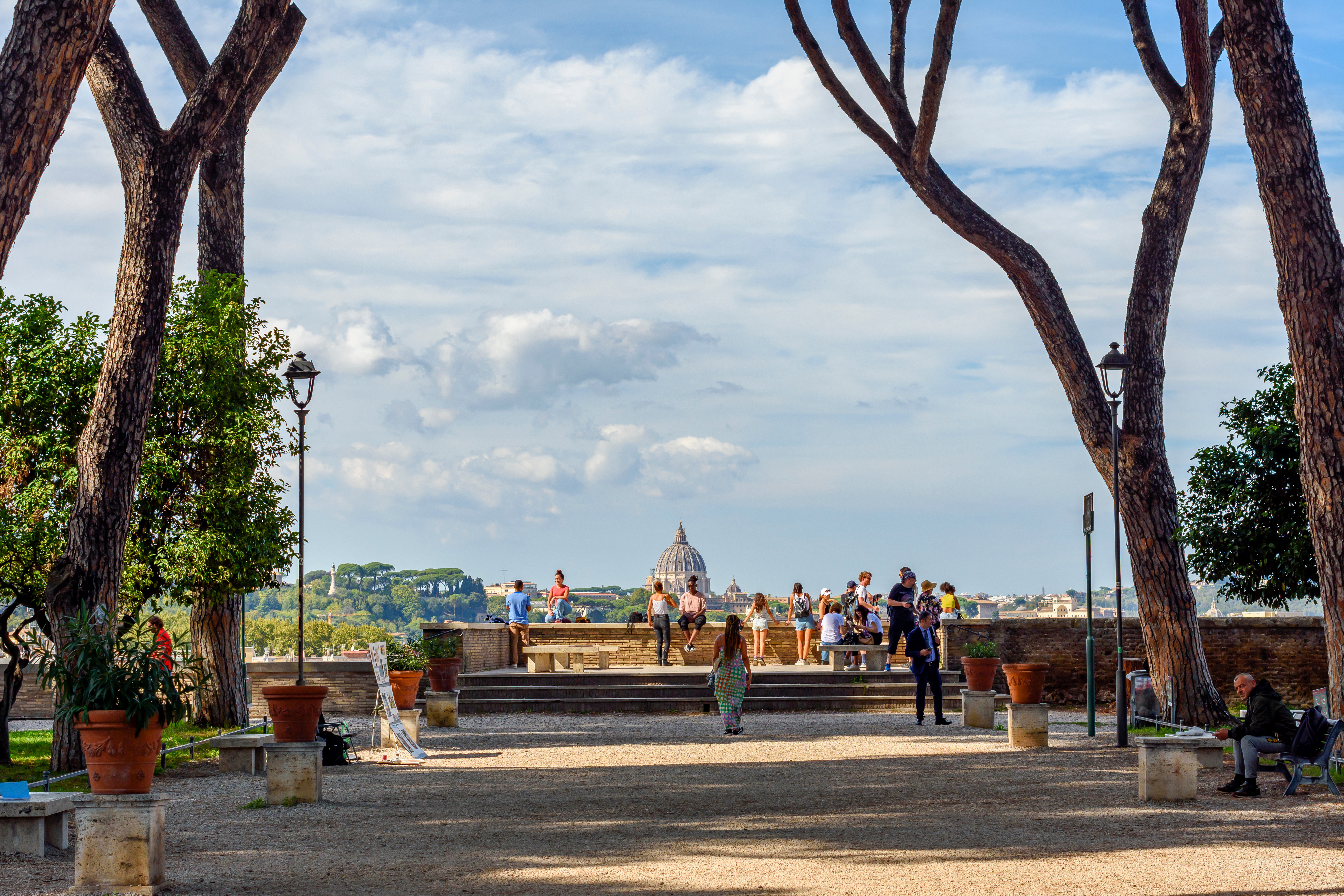 Le jardin des orangers à Rome, Italie - Grazie Gigi