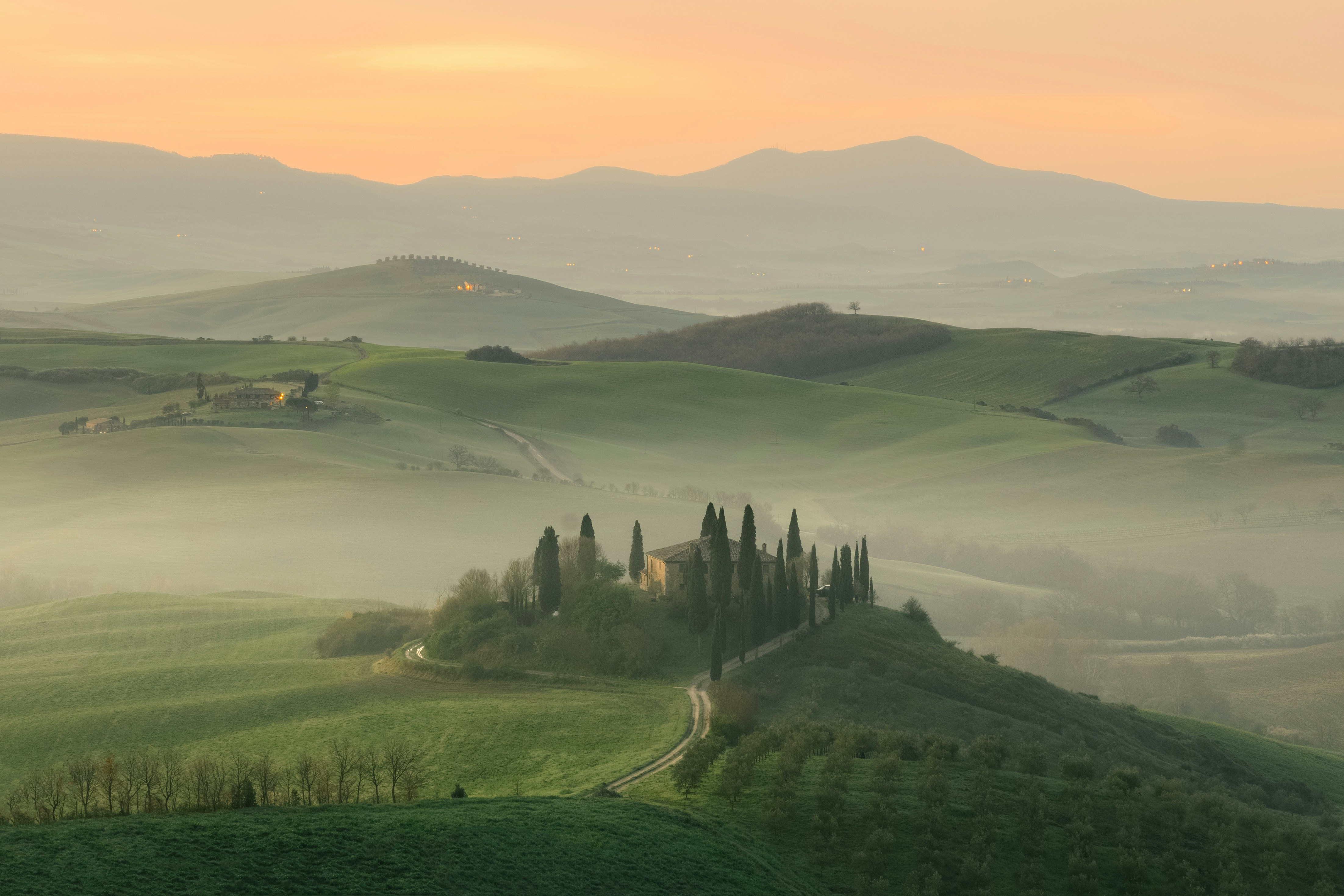 Les douces collines vallonées de la Toscane - Grazie Gigi