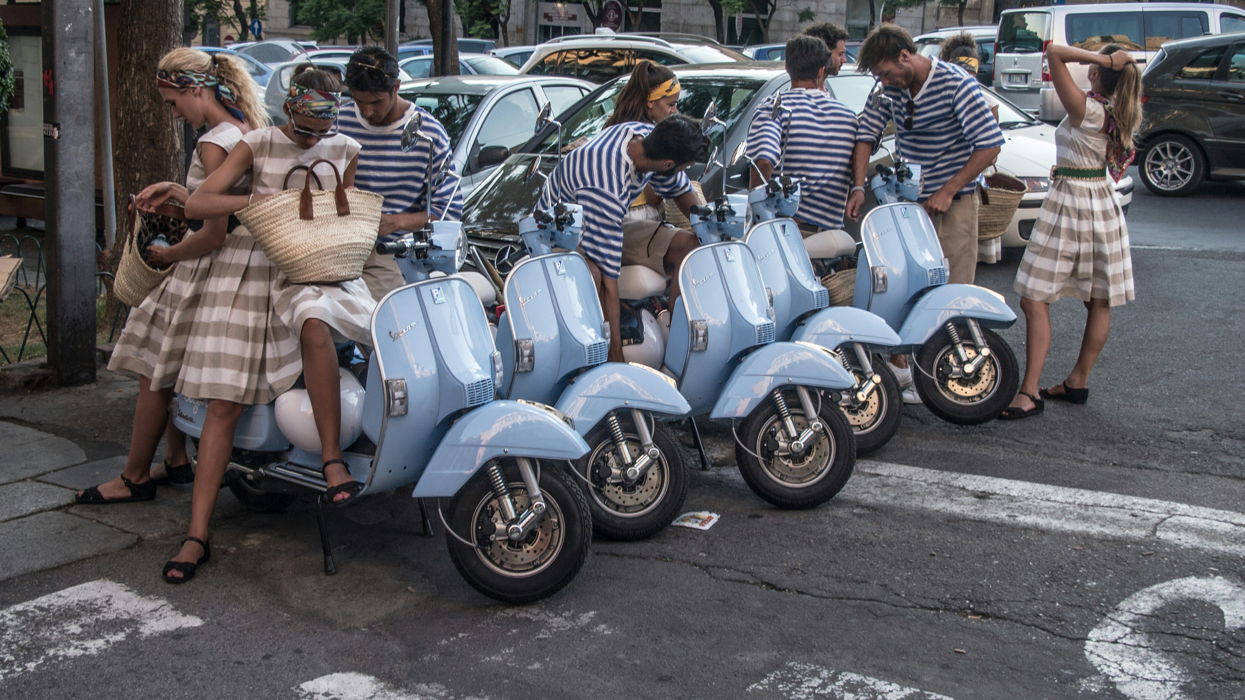 Gigi connaît les meilleurs loueurs de Vespa à Rome